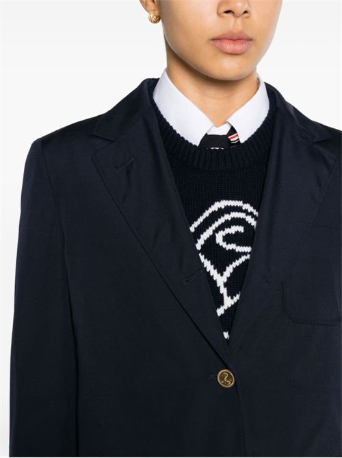 RWB single-breasted blazer THOM BROWNE | FBC879H04502415